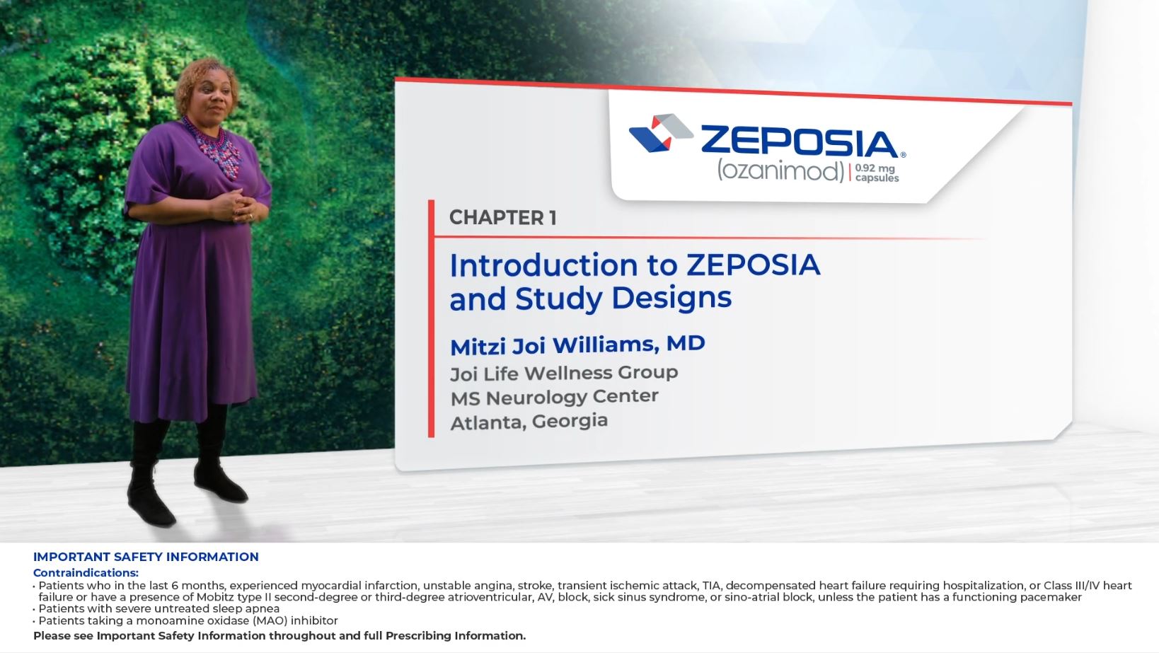 Introduction to ZEPOSIA and Study Designs video thumbnail