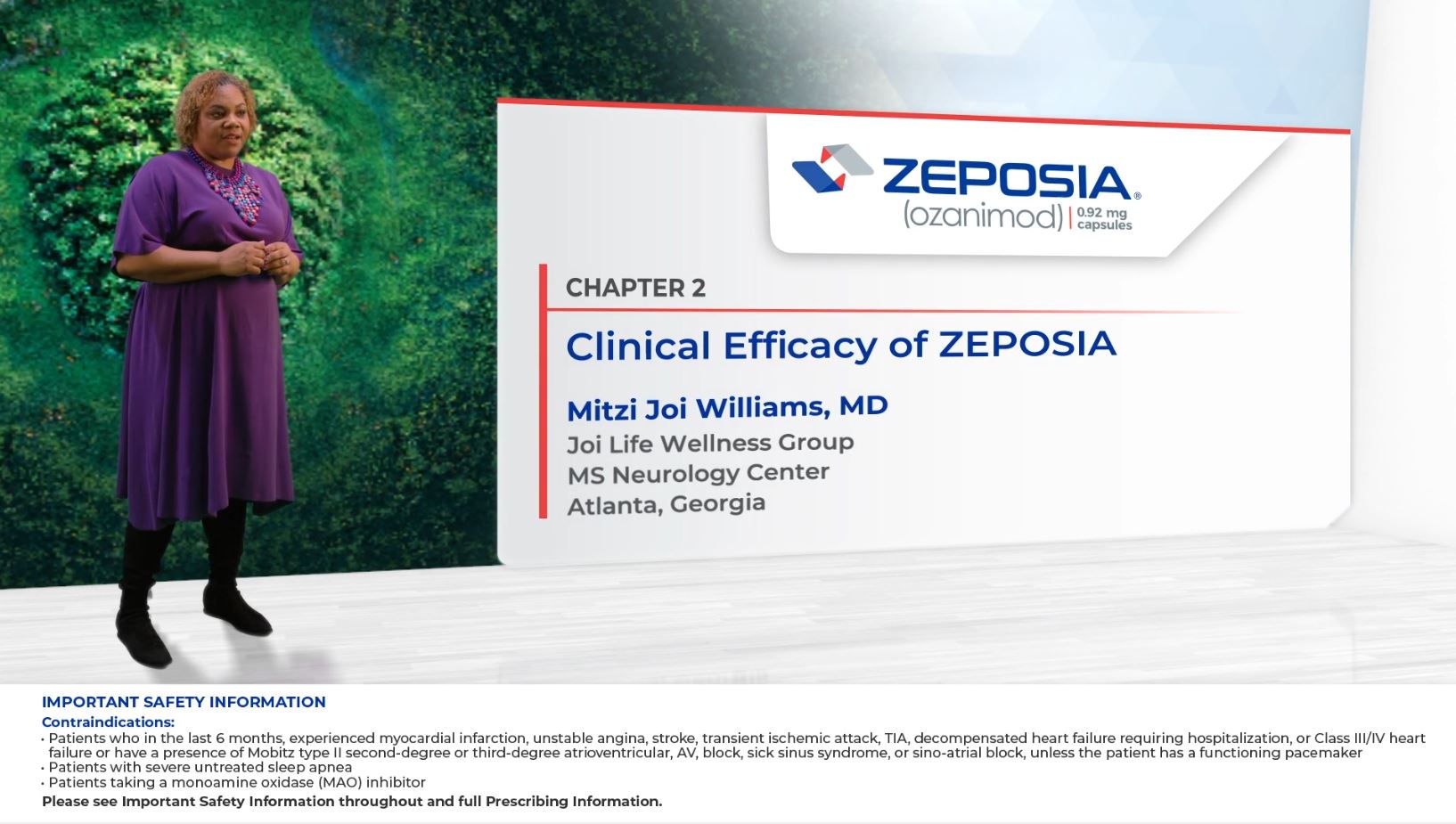 Clinical Efficacy of ZEPOSIA video thumbnail